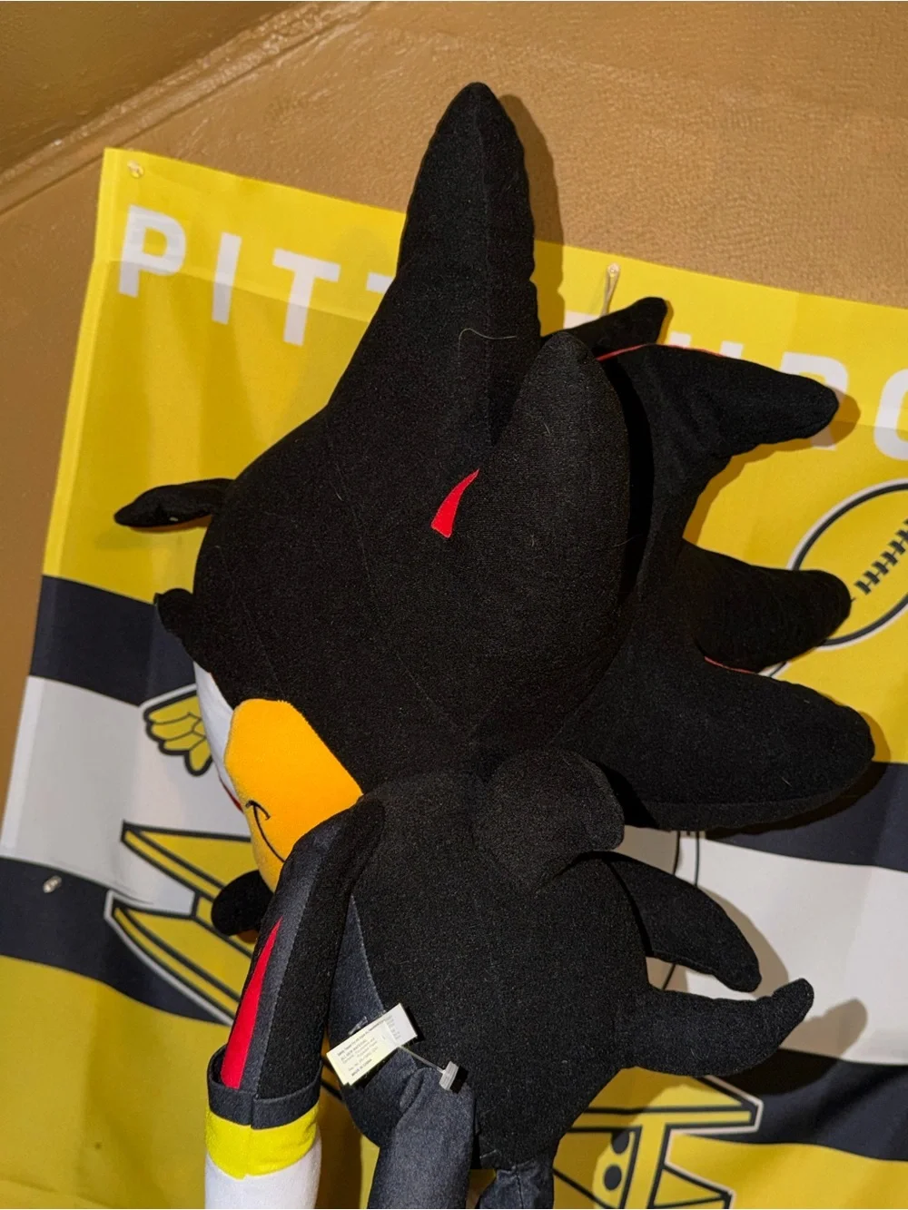 Sega Toy Factory Shadow The Hedgehog 2024 21” Plush Large Good Condition Souv